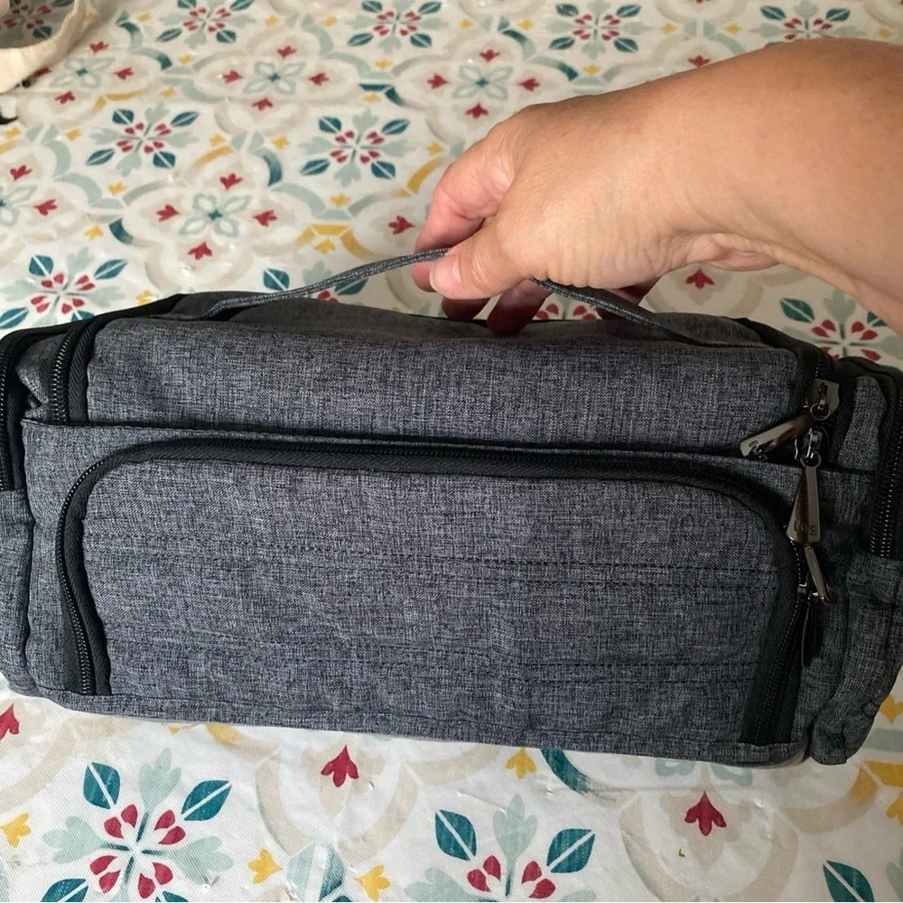 Lug Charcoal Toiletry Bag